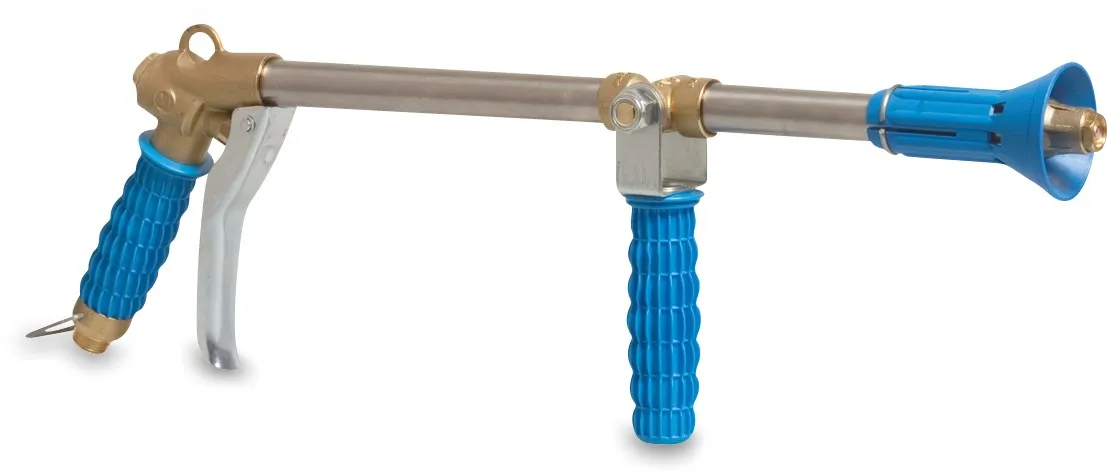 MZ Spritzlanze Messing/Edelstahl 1/2" Außengewinde 30bar 60cm type 326