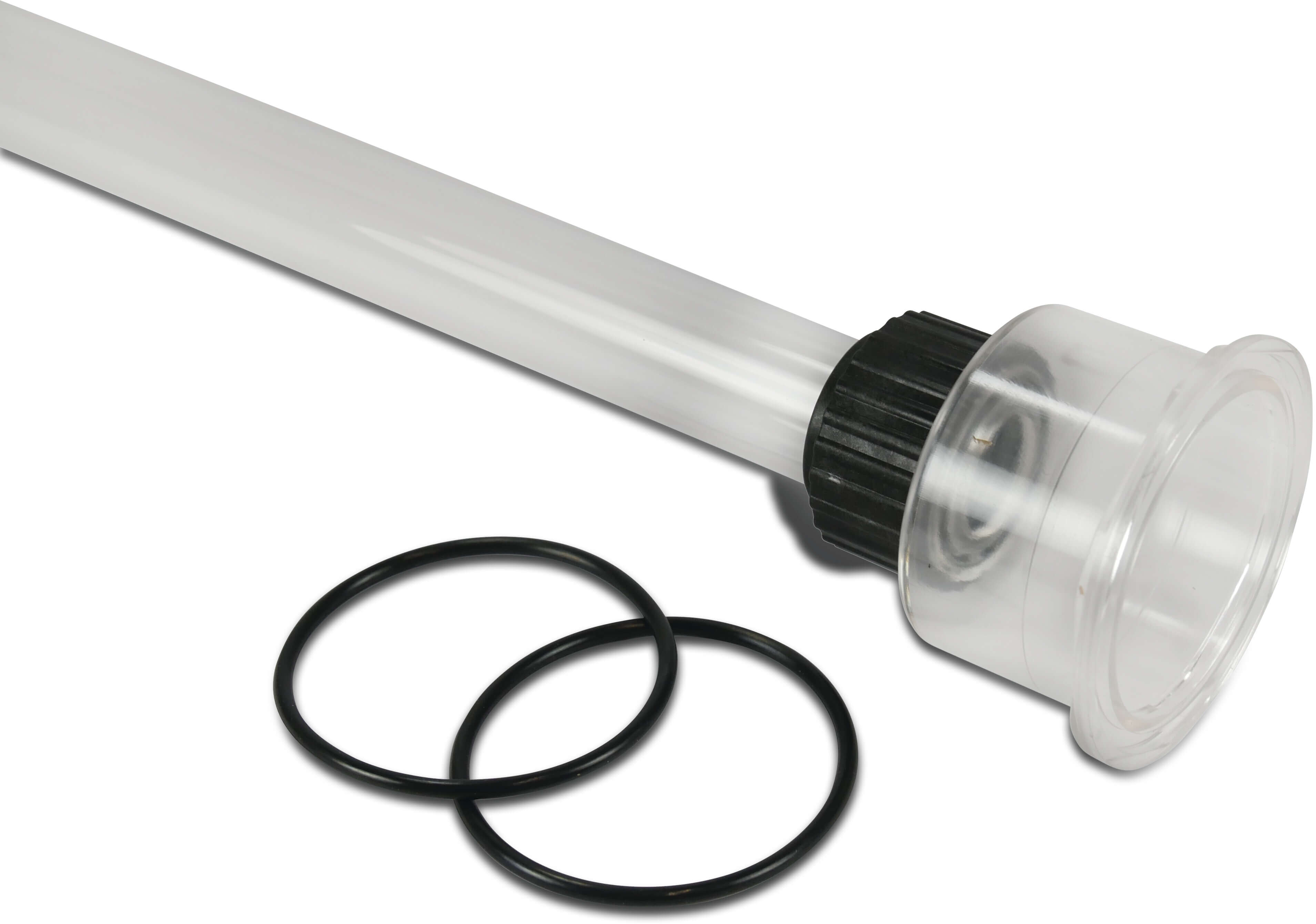 Kvartsglas VSC 920 x 31 mm för Norsup Supernova (timer) 130/140W
