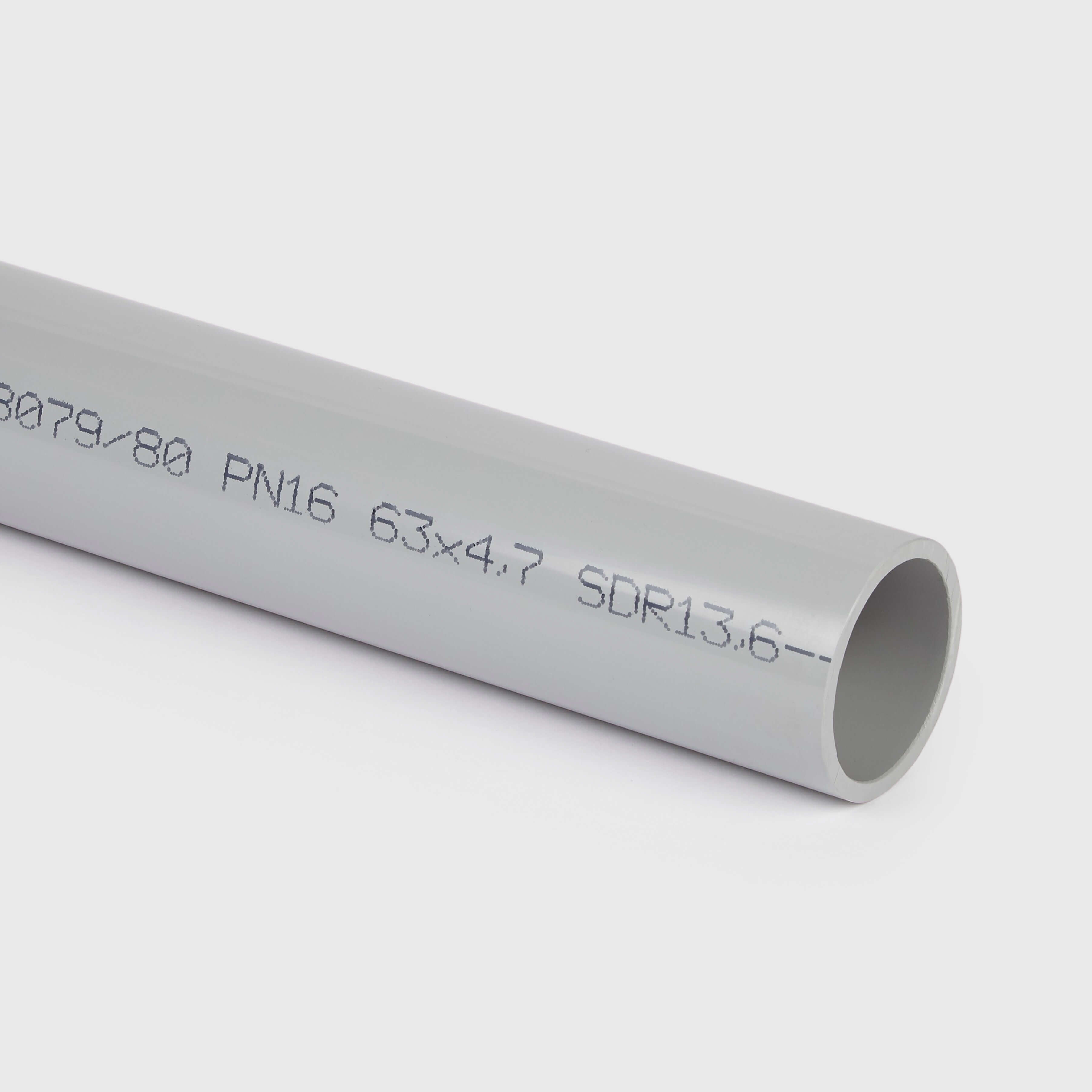 Pressure pipe PVC-C 20 mm SDR13,6 16bar 5m