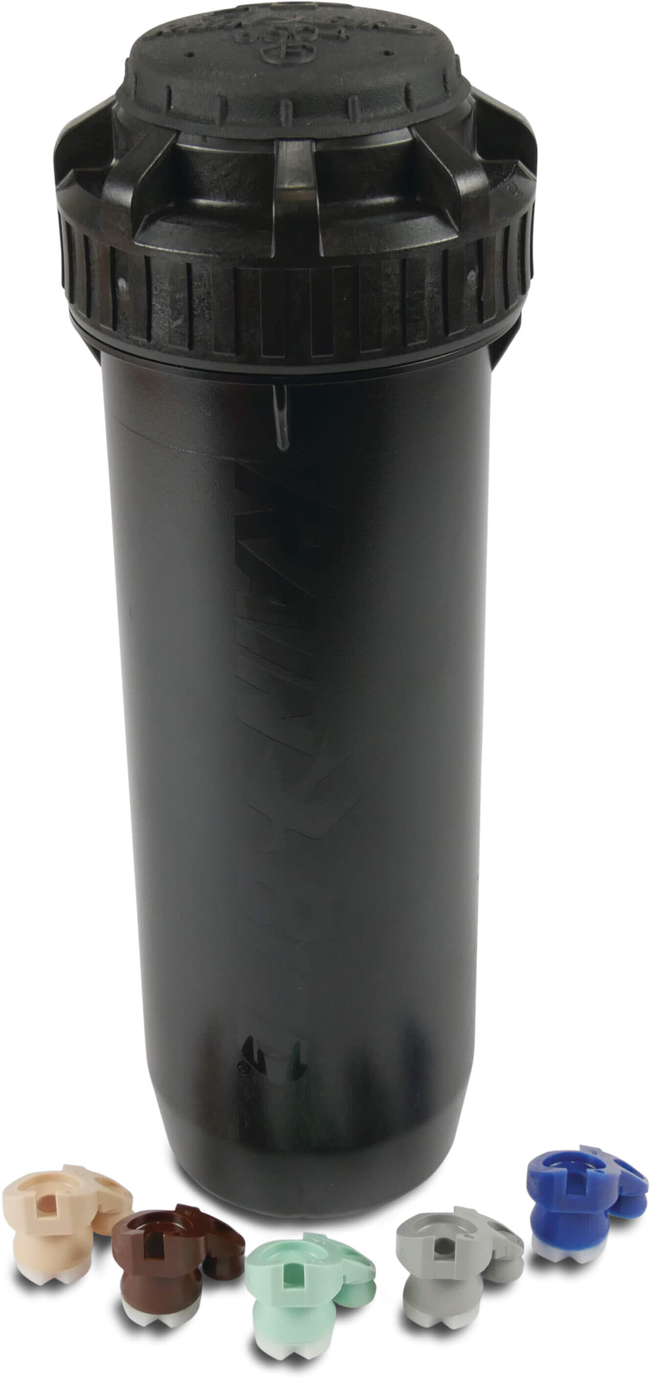 Rain Bird Pop-up-Regner Kunststoff 1" Innengewinde 2,1 - 6,2bar 40-360° Schwarz Typ Falcon 6504PC