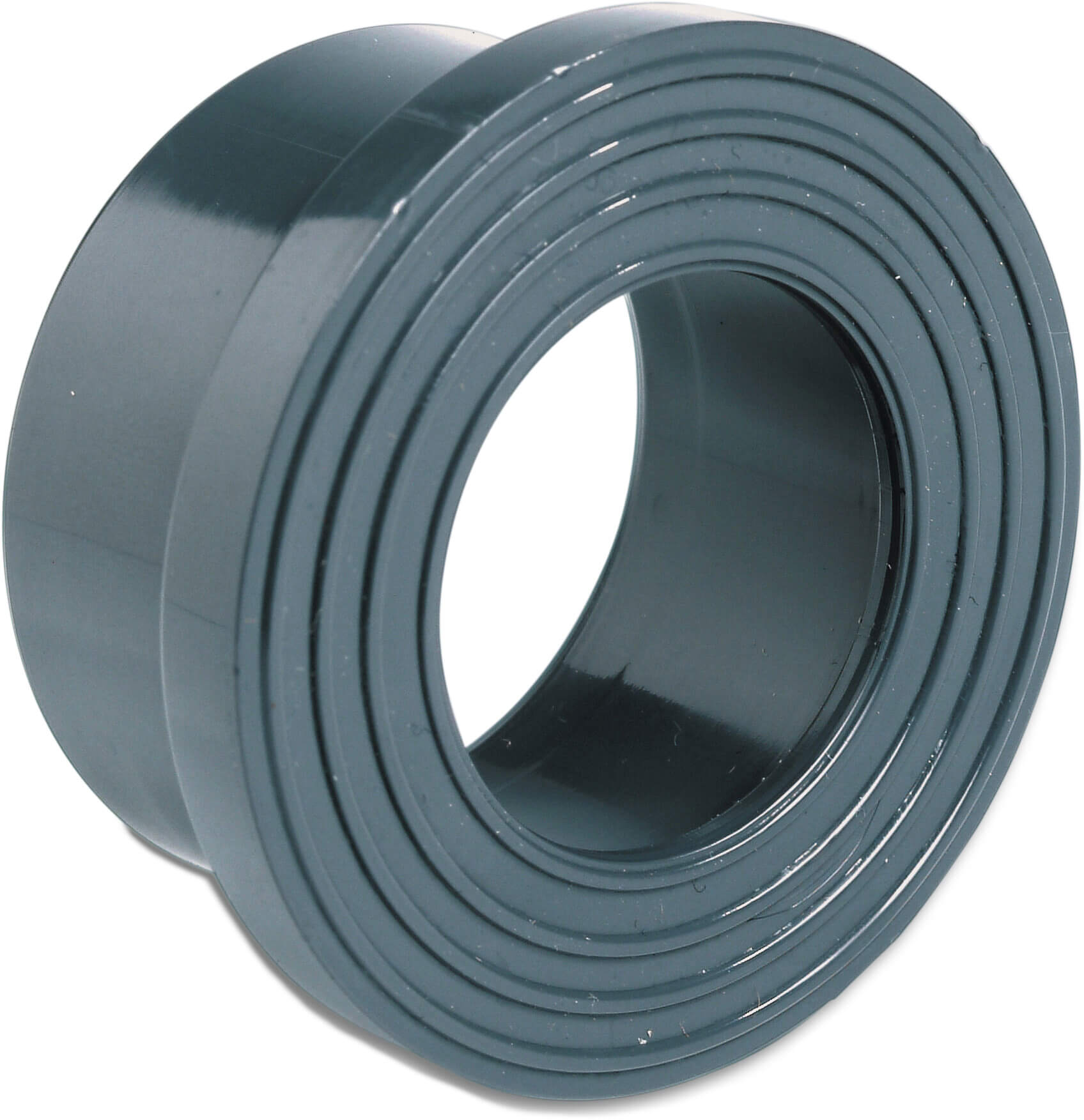 Profec Stub flange PVC-U 3/4" imperial glue socket 16bar grey WRAS