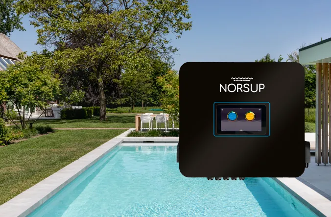 Norsup introducerar en ny generation av styrsystem för simbassänger:  NorsupOne v3