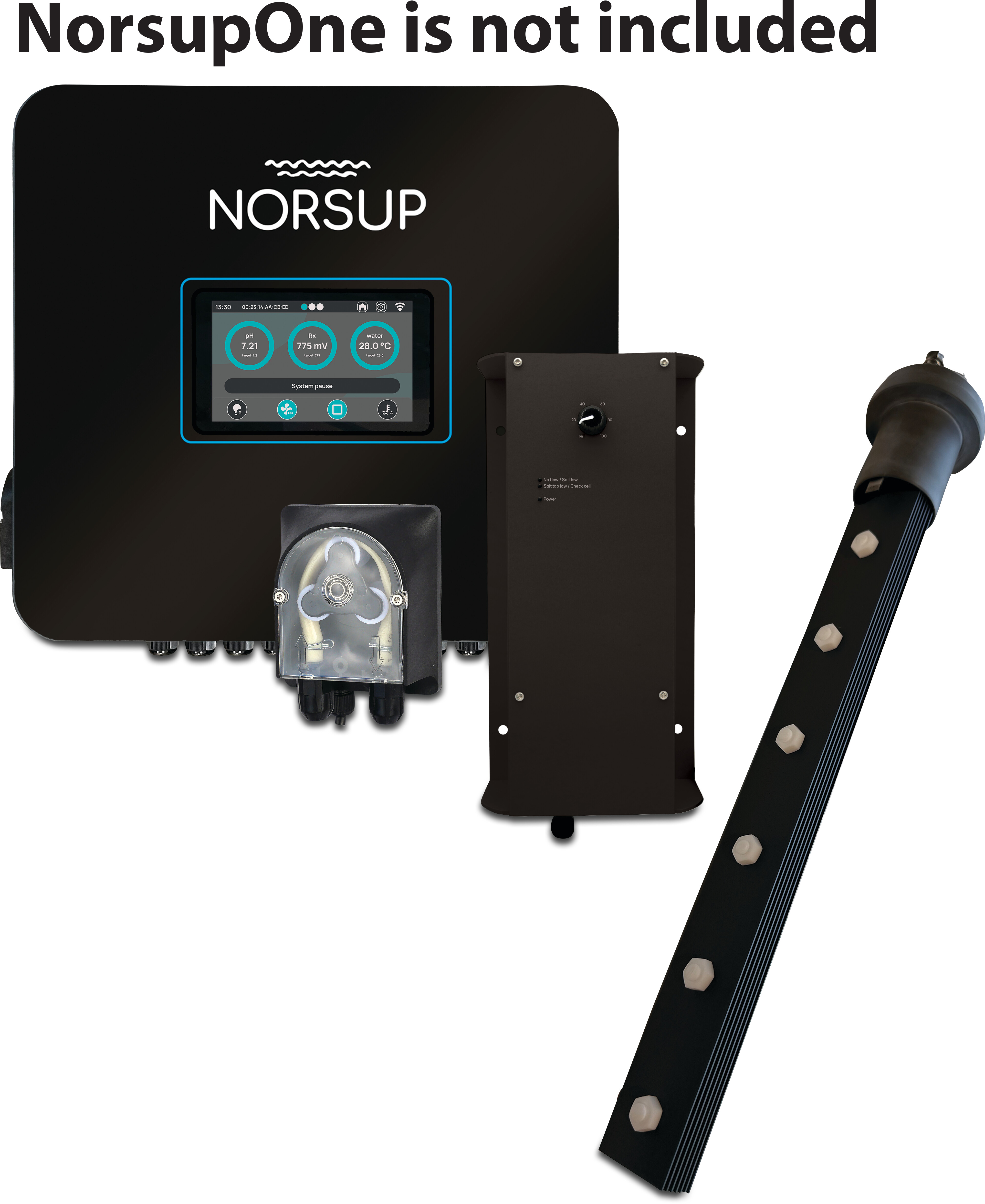 Norsup Water treatment kit pH + hydrolyse compact type NorsupOne V3