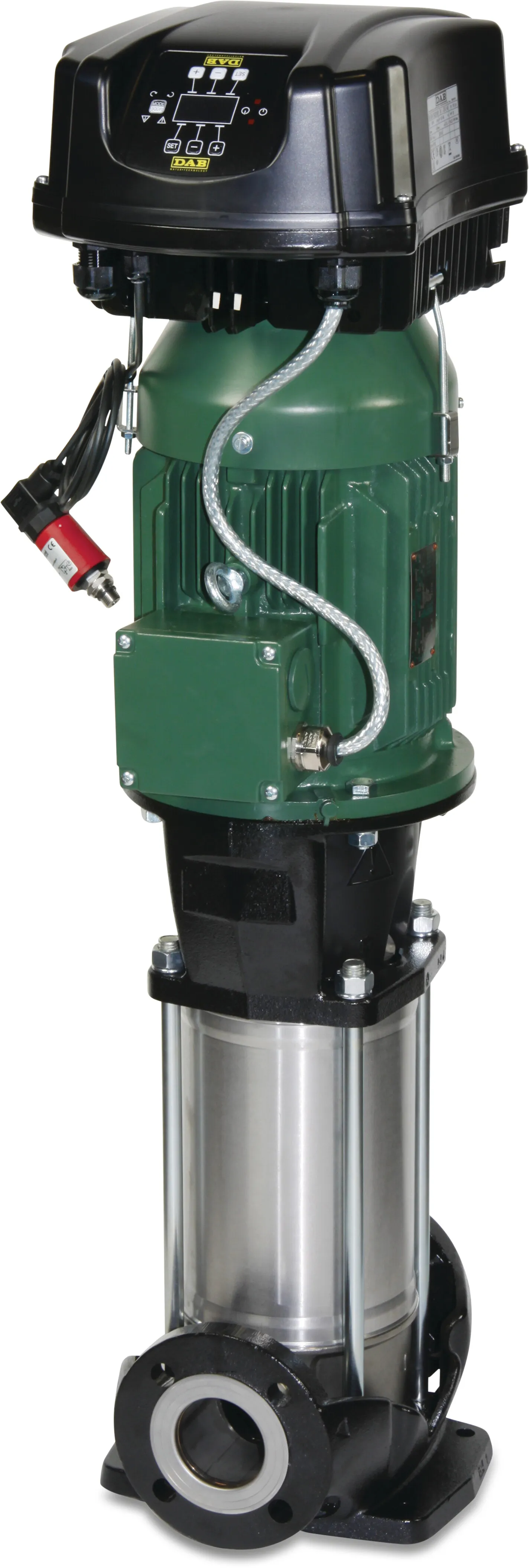 DAB Multi-stage centrifugal pump stainless steel DN50 flange 10.2A 400VAC type NKV 15/6S T