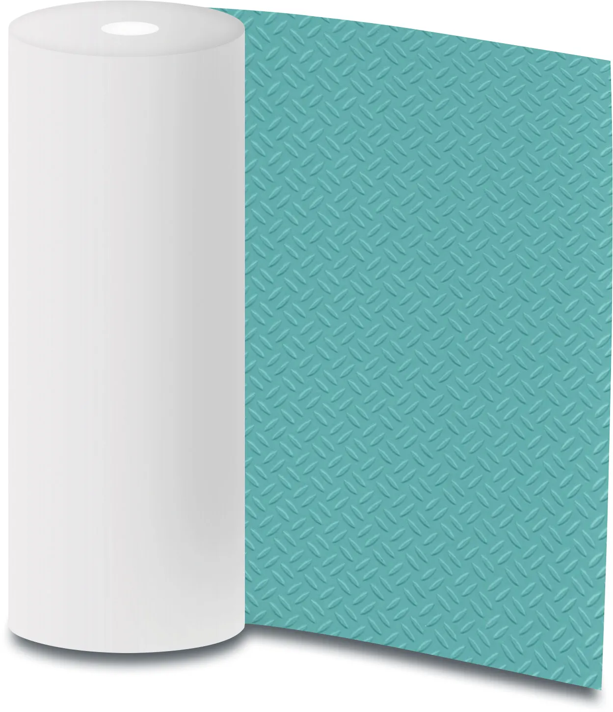 Elbe Basic Line Zwembadfolie turquoise 10m type Classic Anti-Slip (STG 200) 1.65m