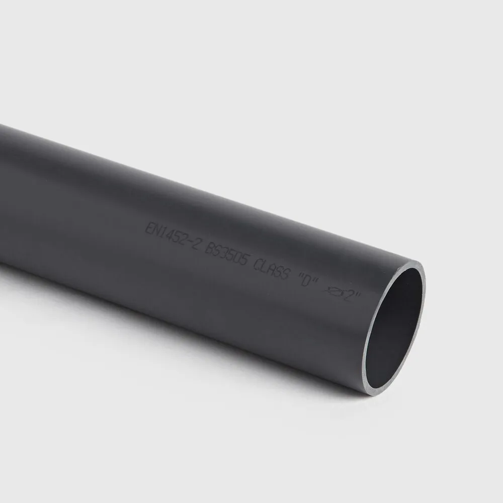 Pressure pipe PVC-U plain Class D-PN12 6m