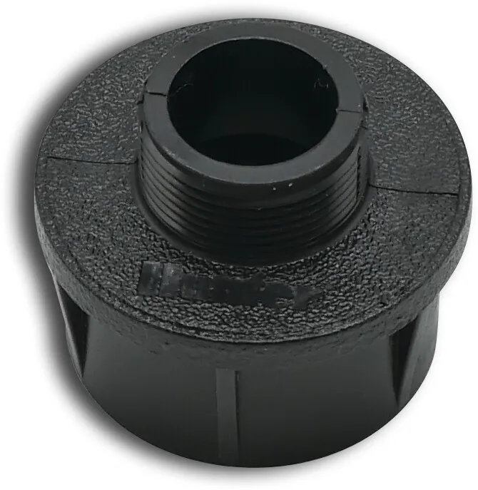 Hunter Shrub adapter plast 1/2" utvändig gänga svart type Pro Spray-00