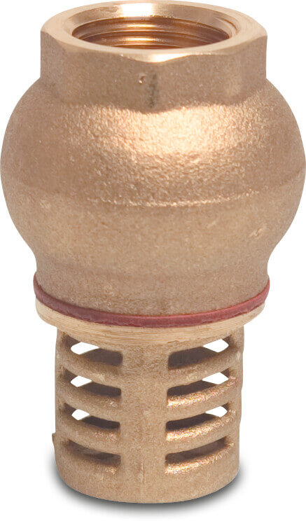 Itap Foot valve brass 1/2" female thread 10bar type 140