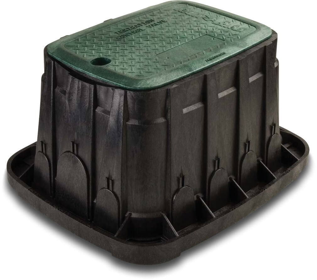 Rain Bird Hydrantschutzgehäuse HDPE Schwarz/Grün type VB-STDH