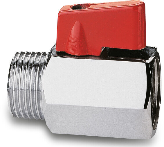 Itap Mini Kugelhahn 1/4" Außengewinde x Innengewinde 10bar Typ 126