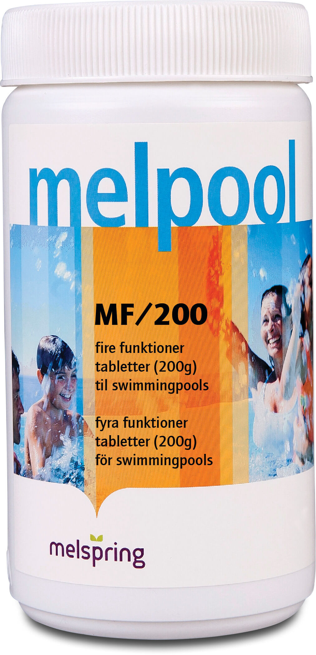 Melpool MF/200 tabletter 1000g type 200g tablet