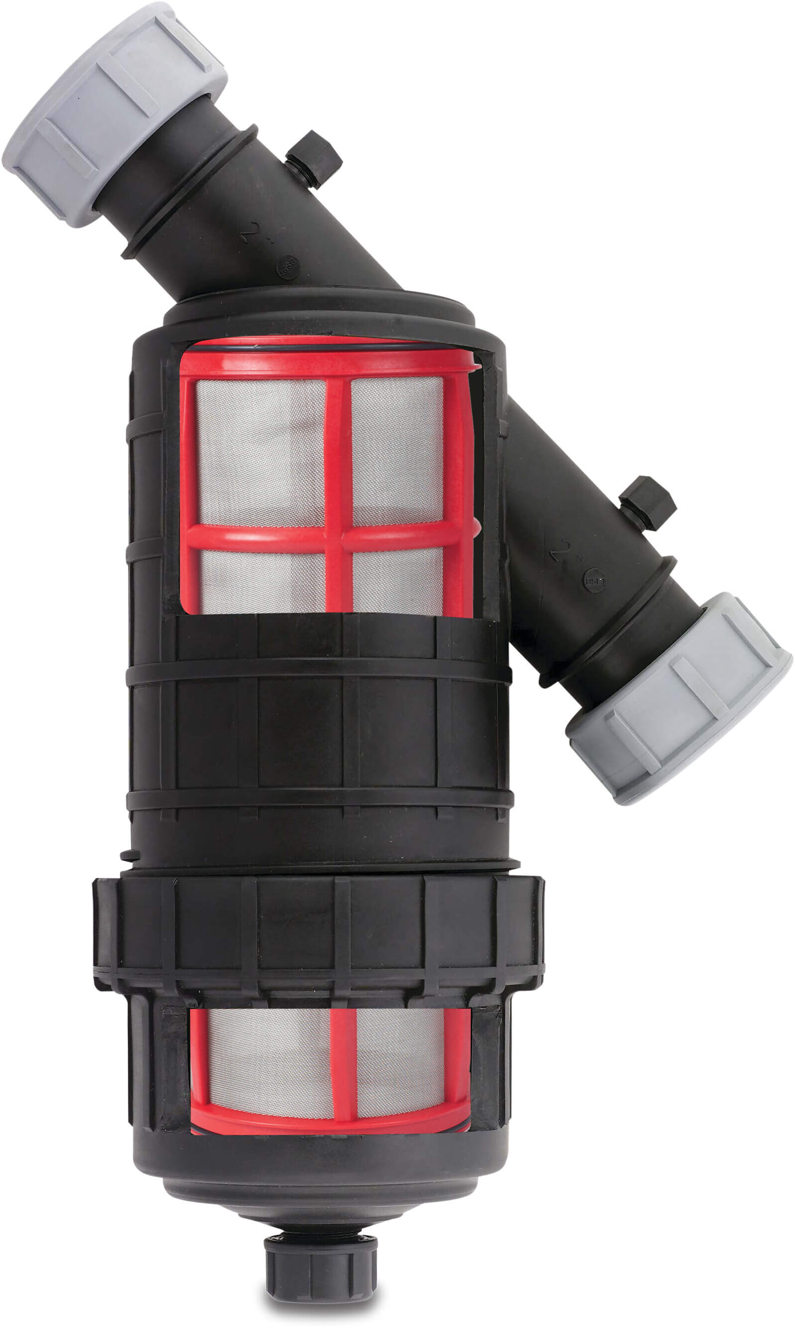 Tavlit Manual filter PP 3/4" female thread 10bar 200micron polyester gauze black type Eitan