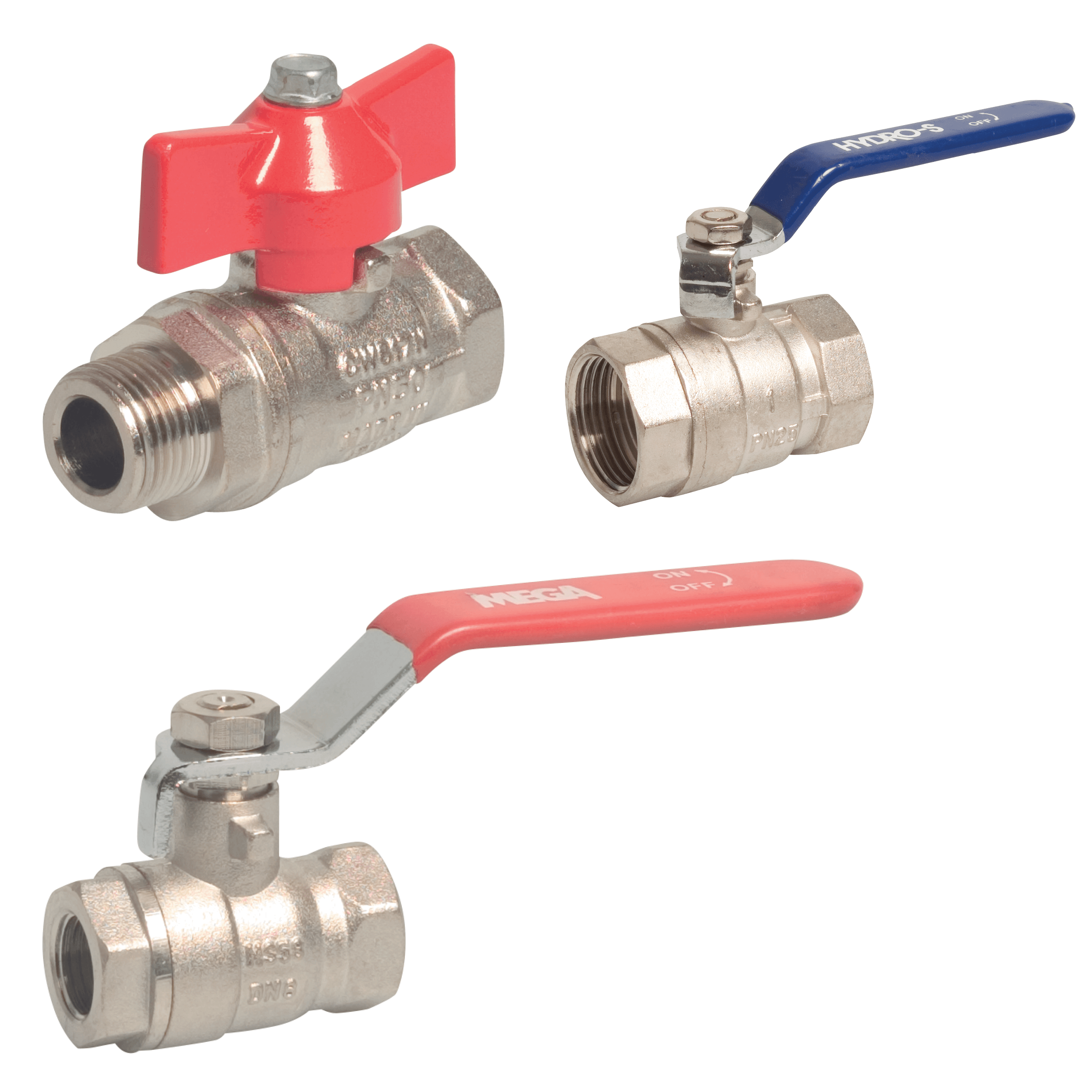 Brass ball valves