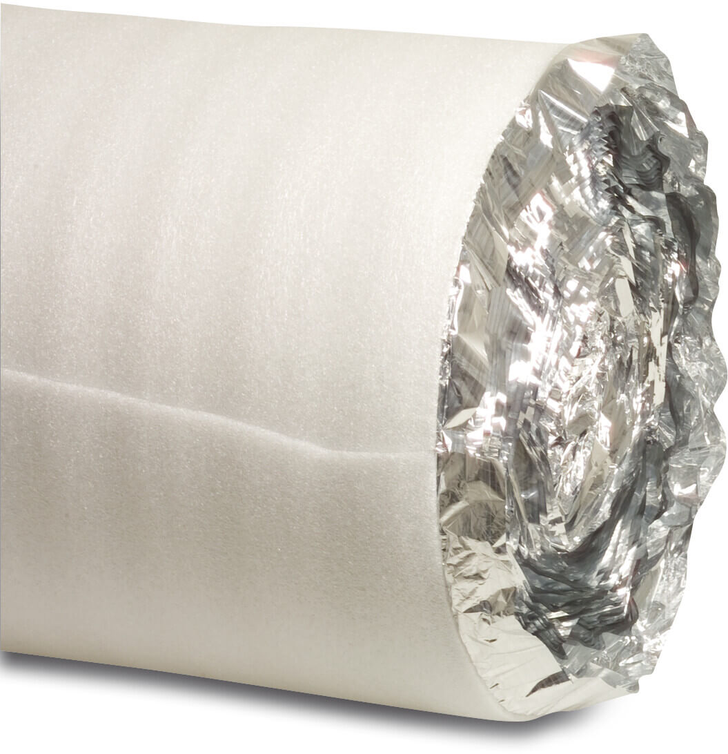 Feuille d’aluminium pour isolation 25m