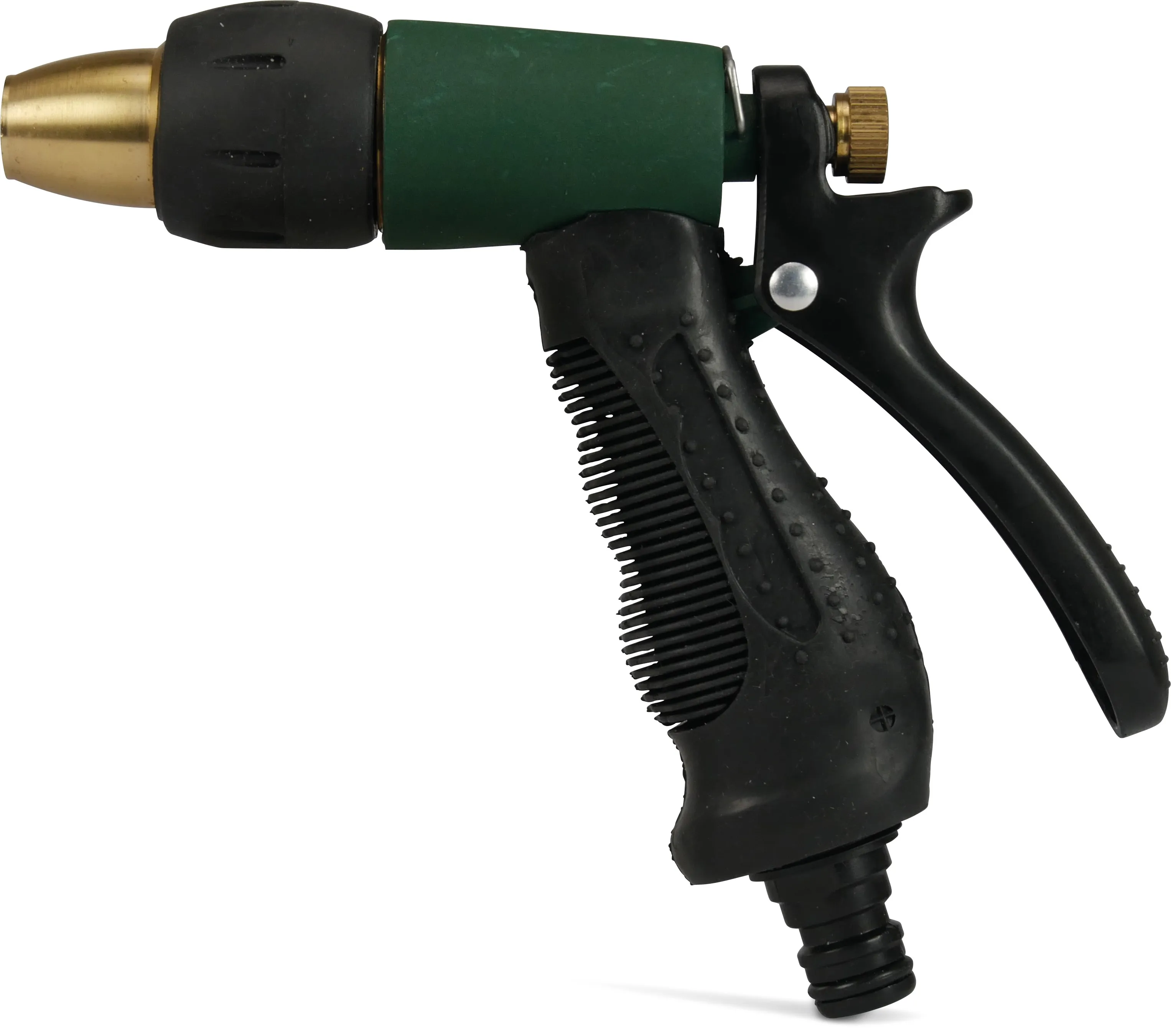 Spray pistol zamac female thread/click grey/black type adjustable nozzle TOC
