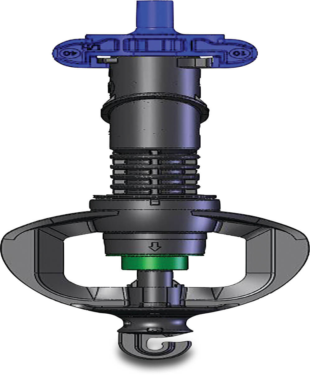 Netafim Bügeldüse Kunststoff 40ltr/h Typ Supernet UD