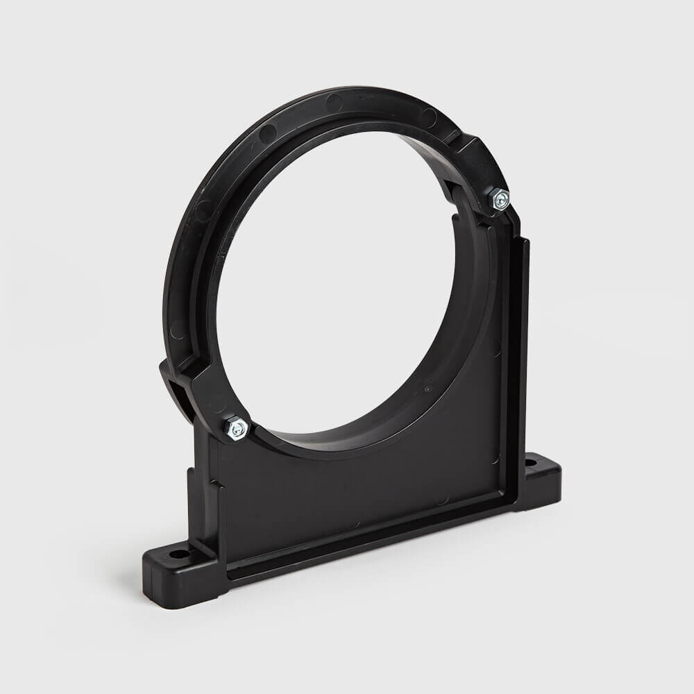 VDL Pipe clamp PP 200 mm black type F