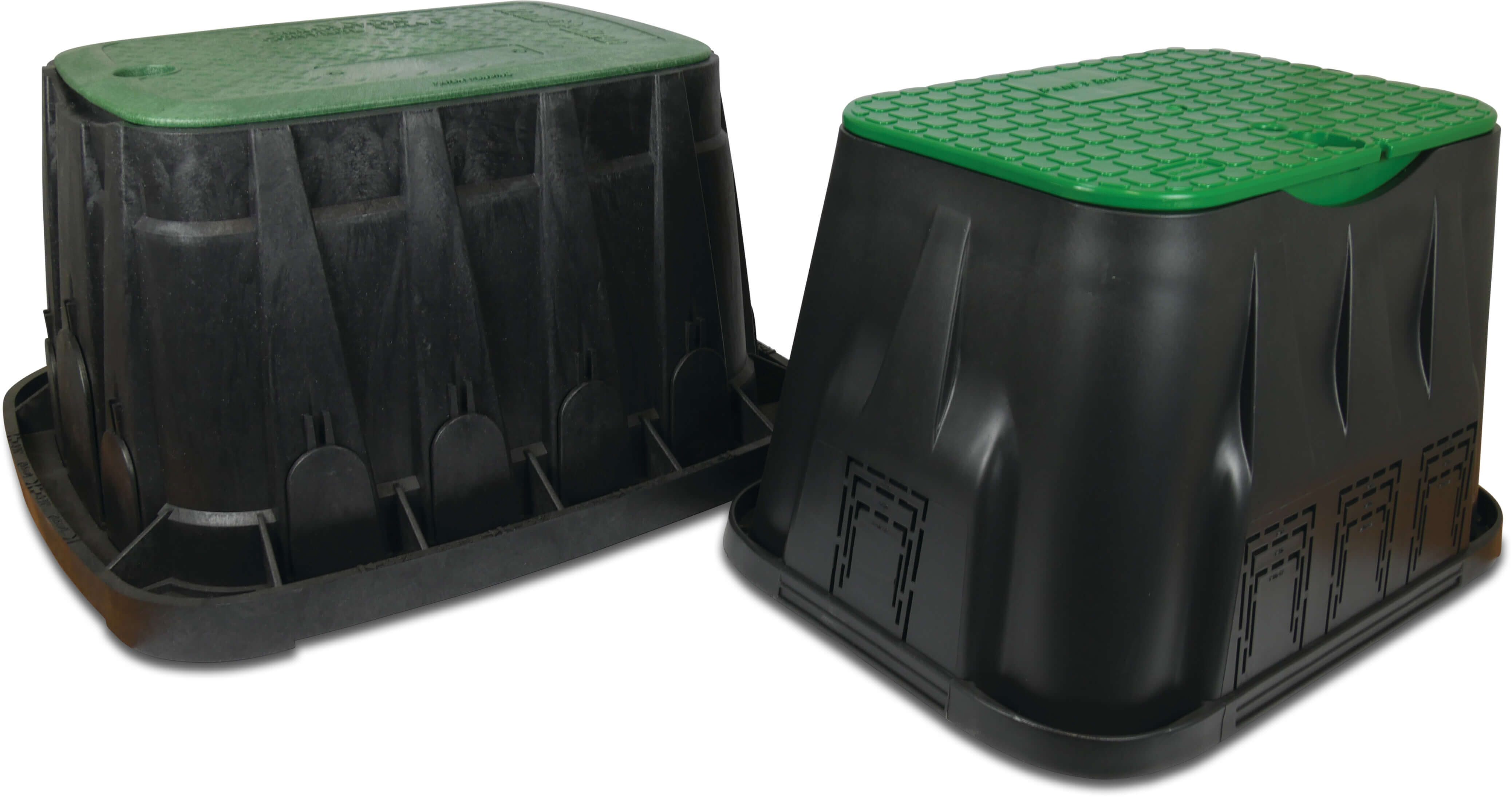 Rain Bird Valve box rectangular PP black/green type VBA-02674