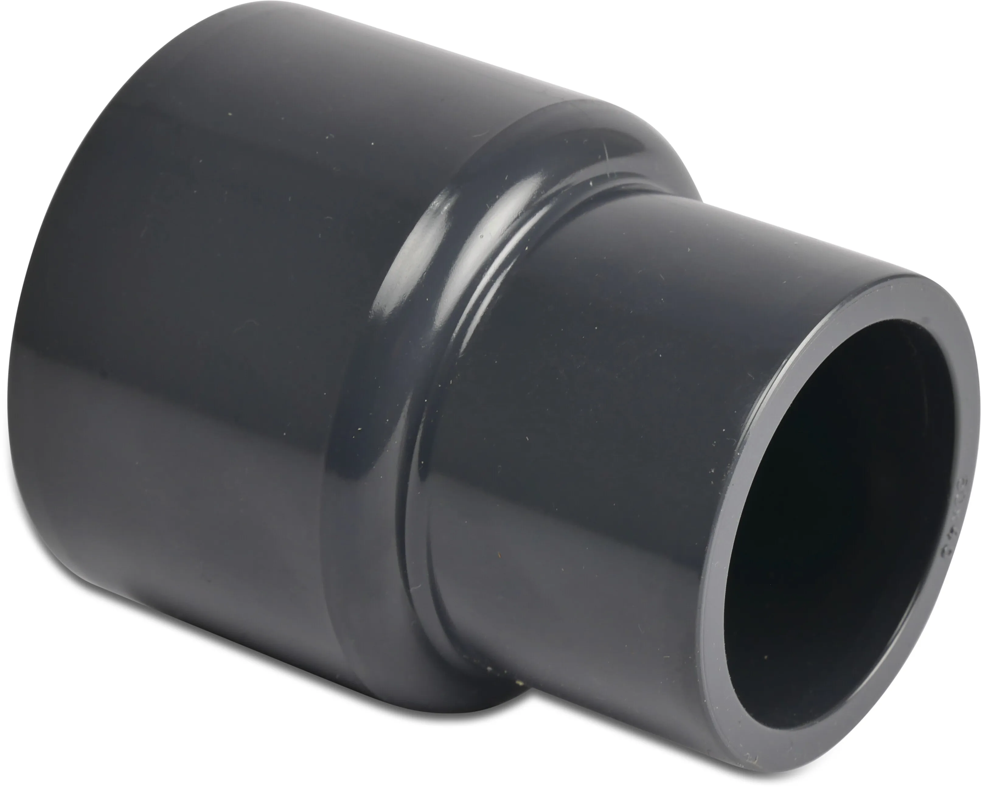 Profec Reduktionsmuffe PVC-U 50/40 mm x 20 mm limstuds/limmuffe x limmuffe 16bar grå