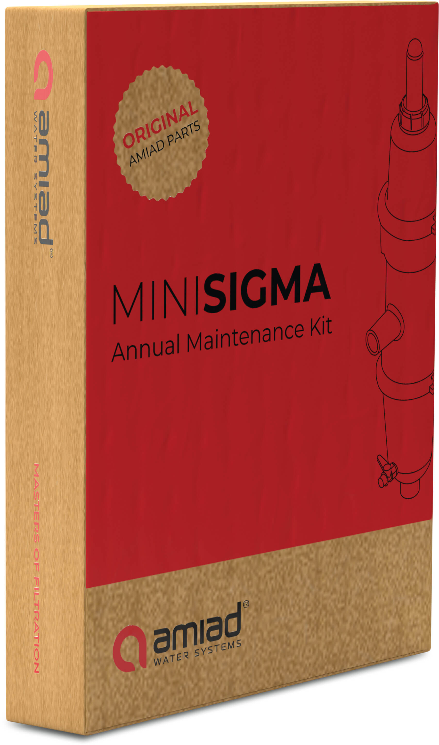 Amiad Reservdelskit 2" - 3" type Mini Sigma