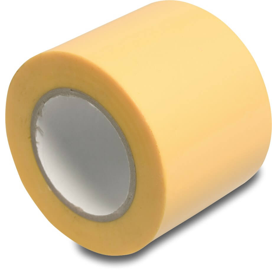 Isolierband PVC UV-stabilisiert Gelb 10m 50 mm