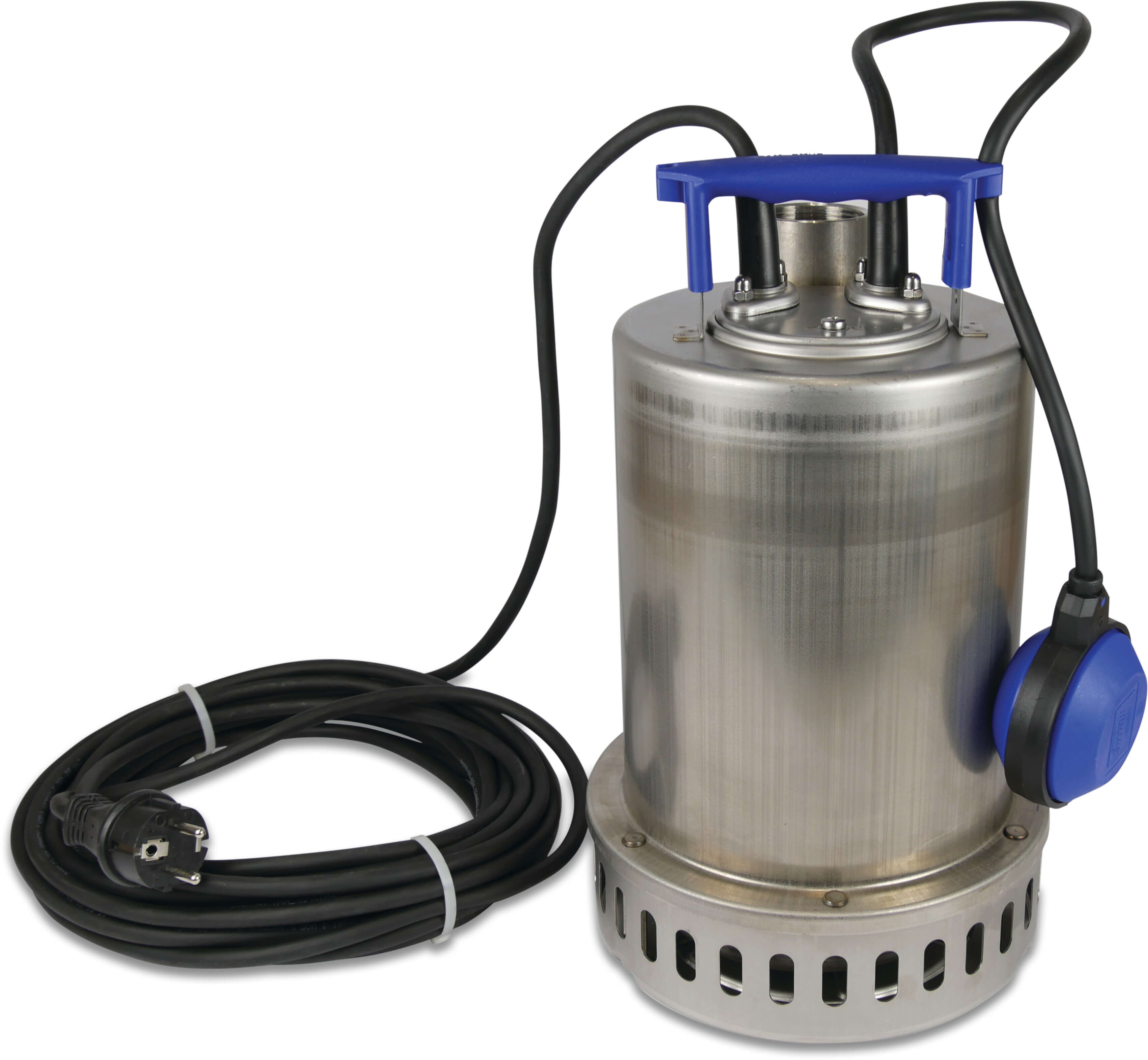 Ebara Submersible pump stainless steel 1 1/2" female thread 230VAC type Best 2 with float switch