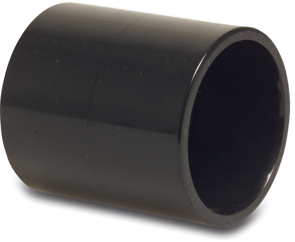 PVC-Druckfittinge schwarz
