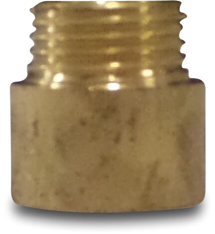 Profec Nr. 230 Socket nipple brass 1/2" male thread x female thread 30bar 60 mm type Light model
