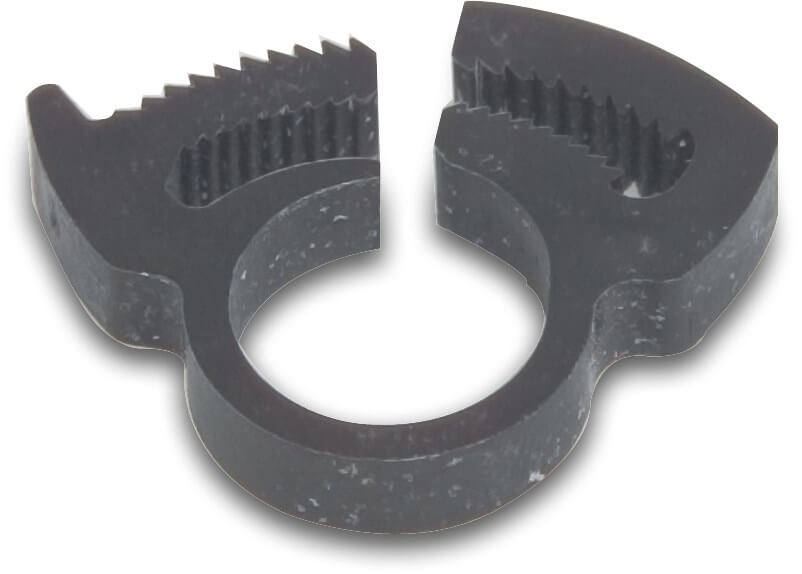 Hose clip nylon 6.6 6,5 mm x 7,9 mm black 5,6 mm
