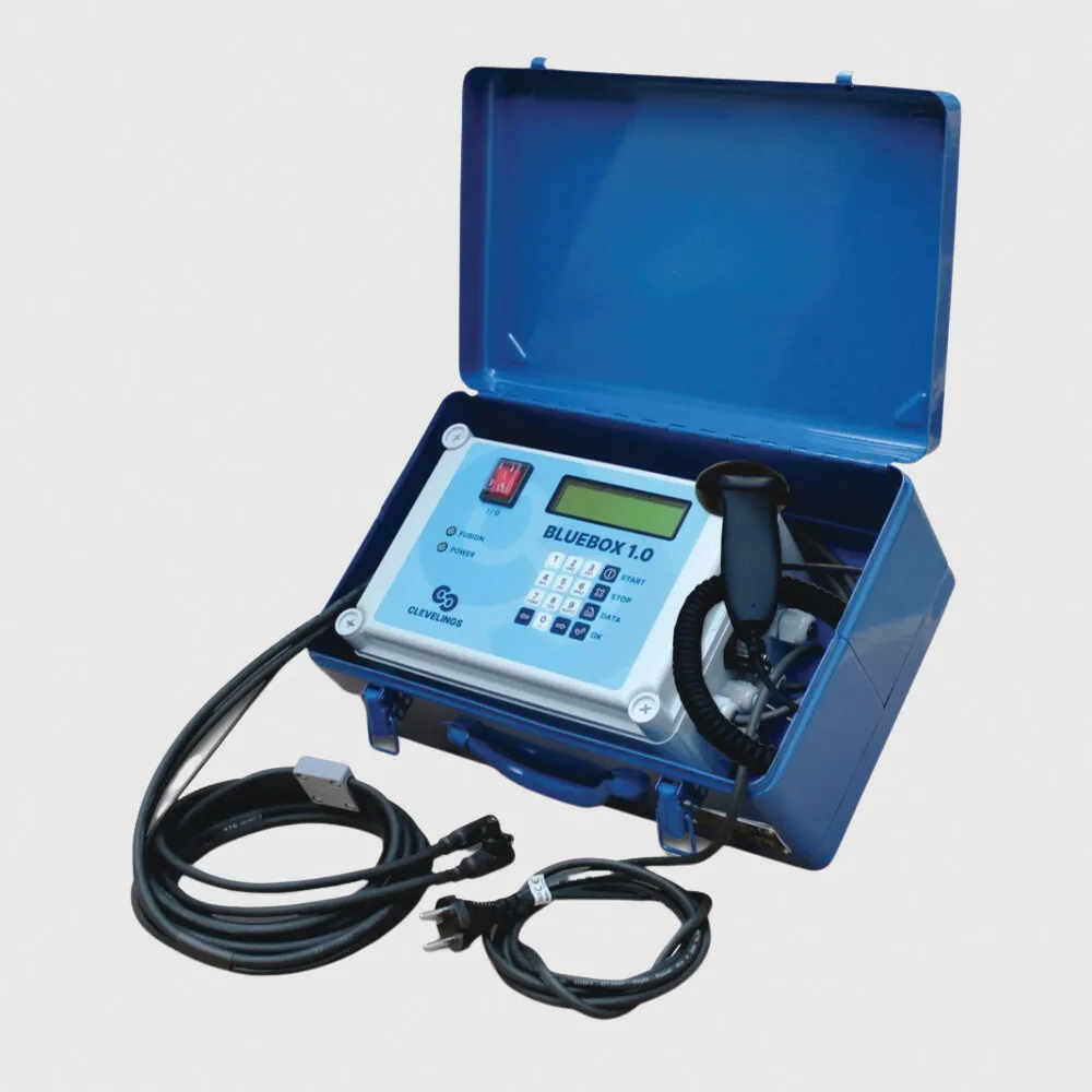 Electrofusion welding unit Bluebox incl barcode scanner 60A 230VAC