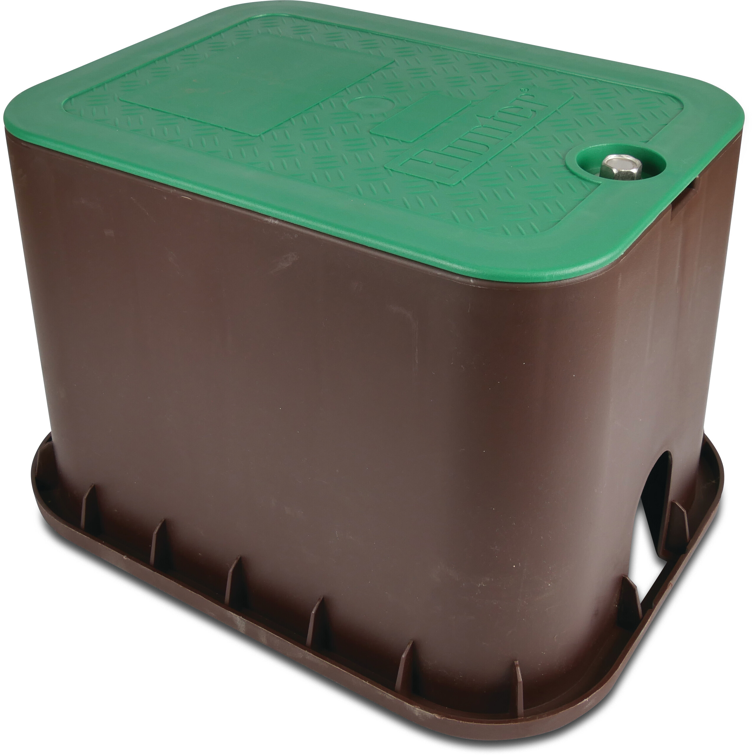 Hunter Hydrantschutzgehäuse rechteckig Braun Typ MB-0811