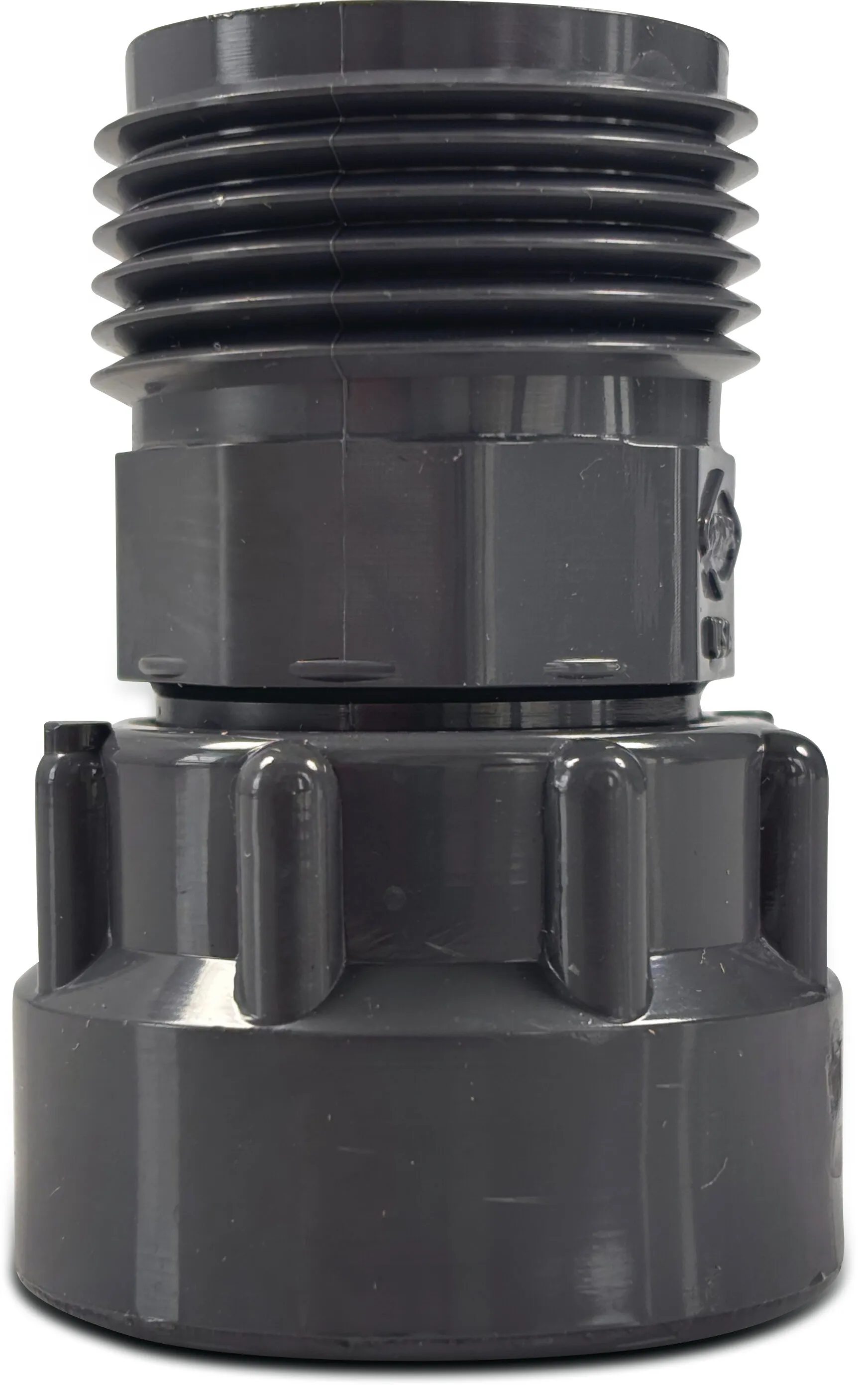 Manifold PVC 1" indvendig gevind x udvendig gevind type 334-010