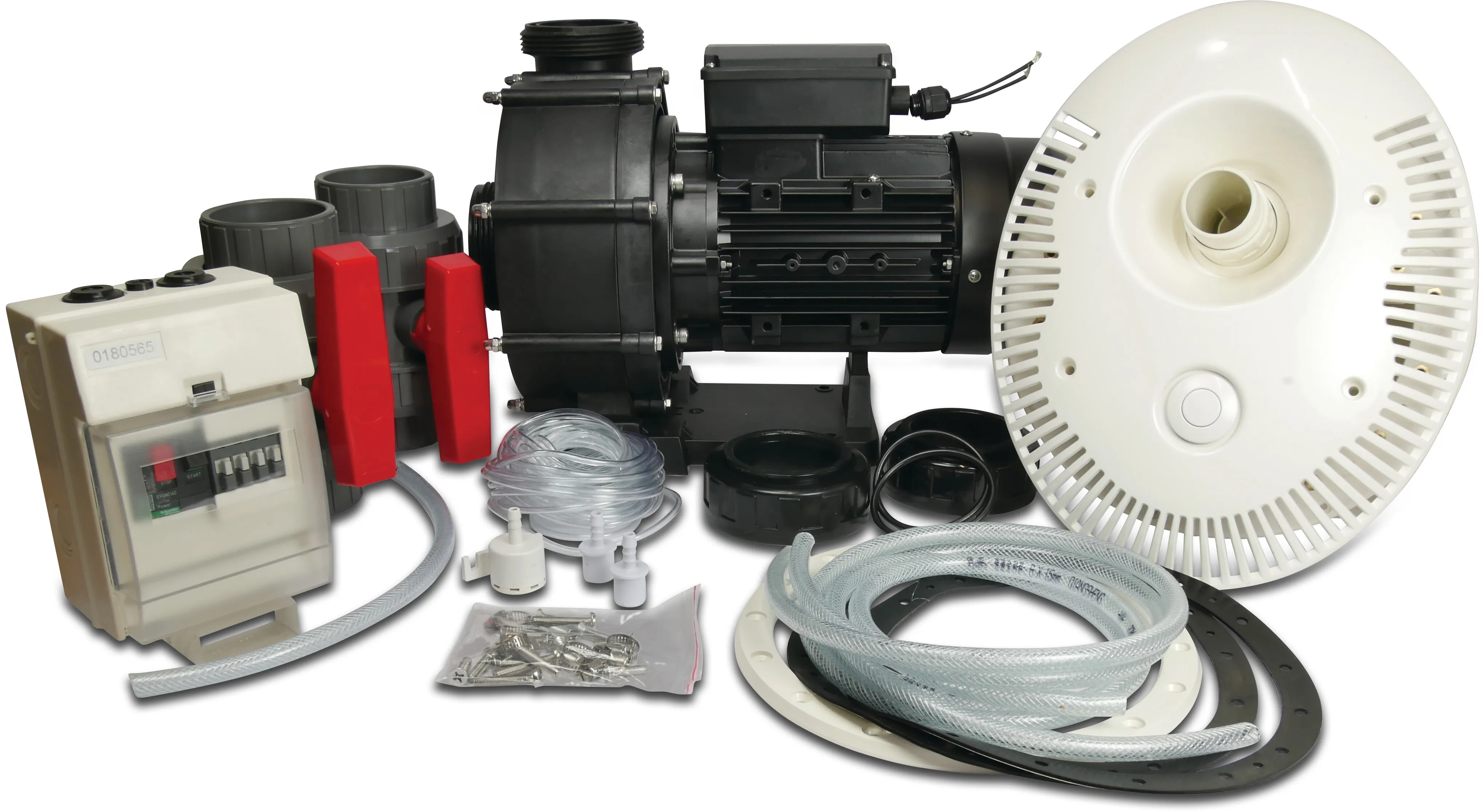 Counter current system PP 75 mm glue socket 230VAC type STP-2200