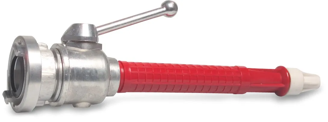 Spritzlanze gegossenes Aluminium 2" Storz KA 66 type mit Ventil 52 C