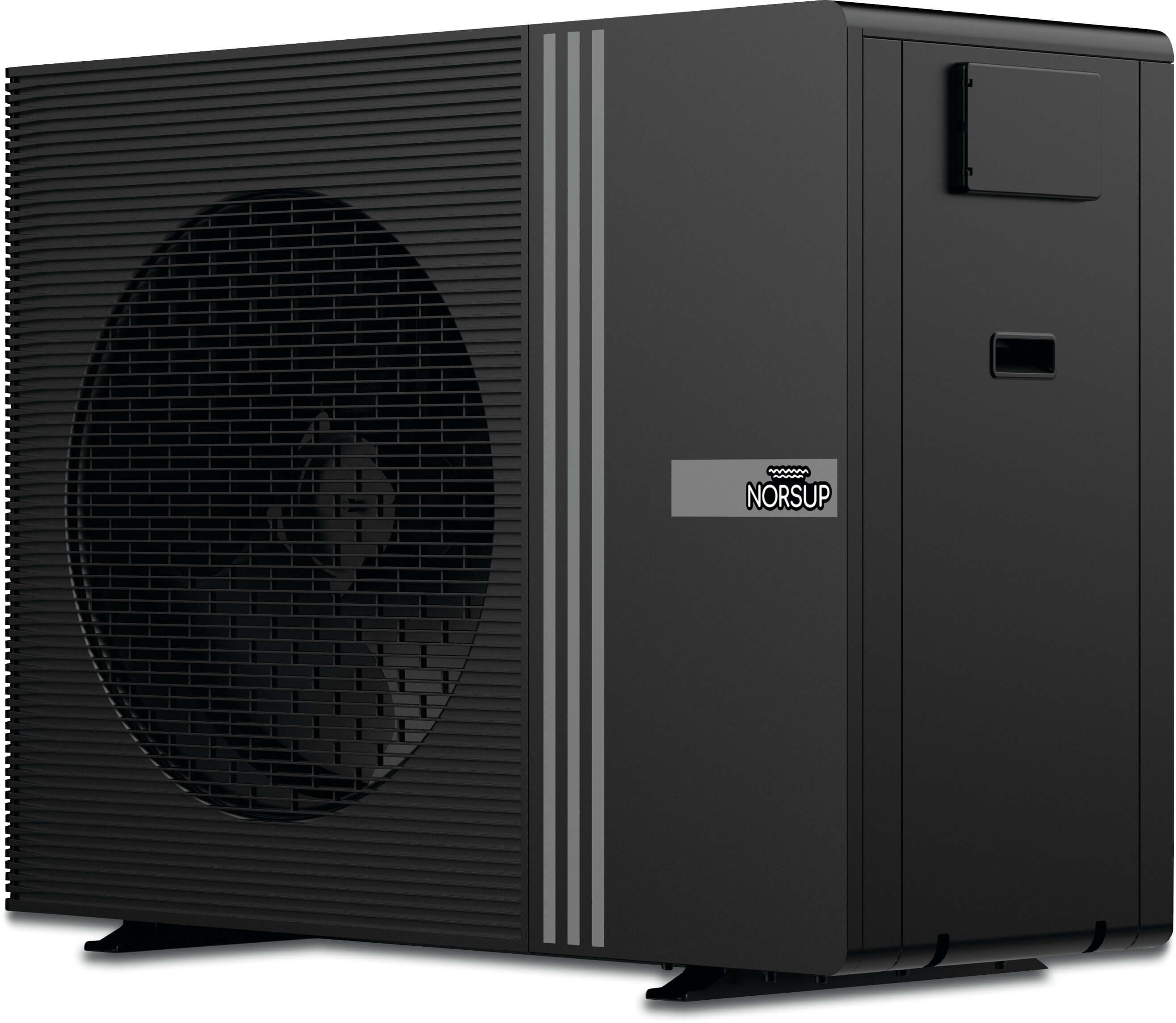 Norsup Värmepump Inverter 50 mm 9A 400VAC svart TÜV SÜD type ProX 26T/R290 horisontal