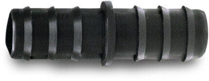 Złączka PP 16 mm karbowane czarny
