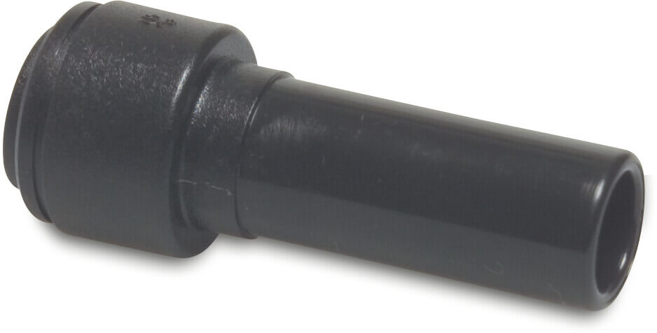 Speedfit Adaptor socket POM 8 mm x 6 mm push-in x spigot 10bar black type Super