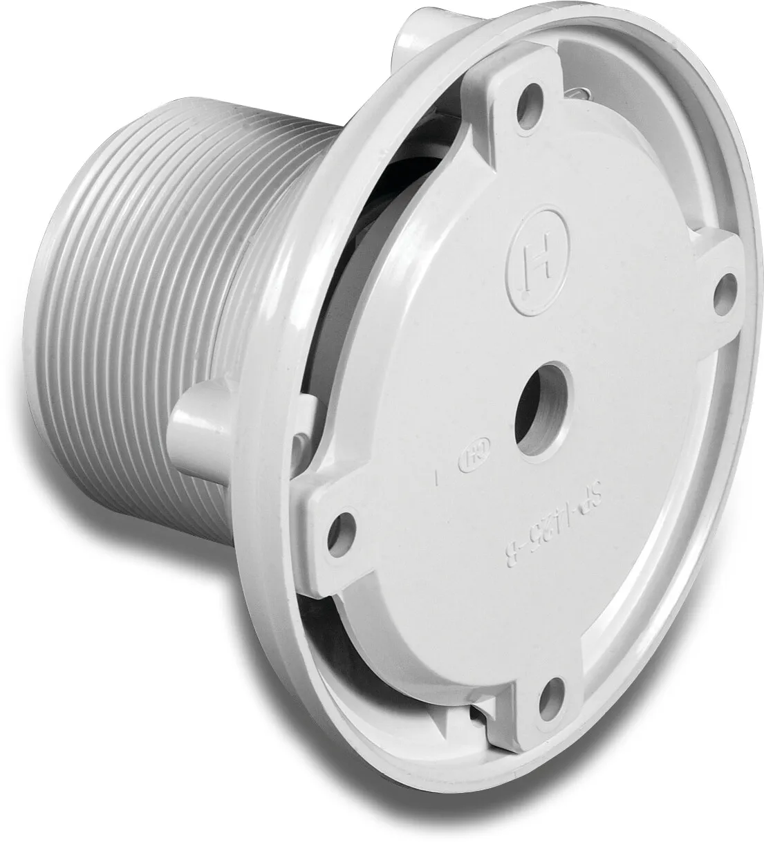 Hayward Adjustable outlet ABS 1 1/2" x 2" female thread x male thread white