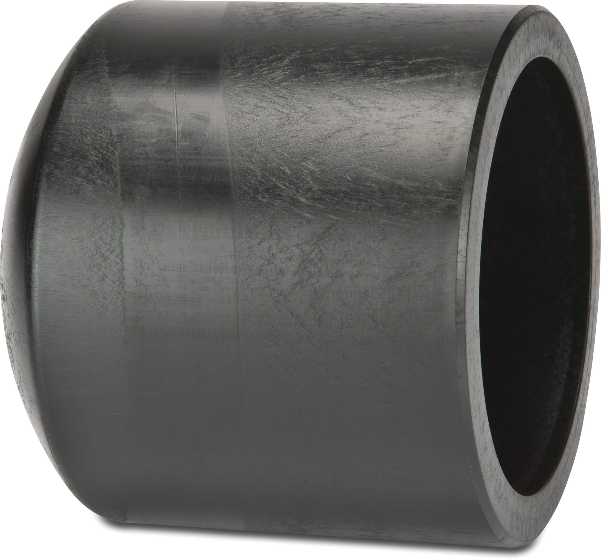 VDL Eindkap PE100 20 mm spie SDR 11 10bar 16bar zwart DVGW/KIWA