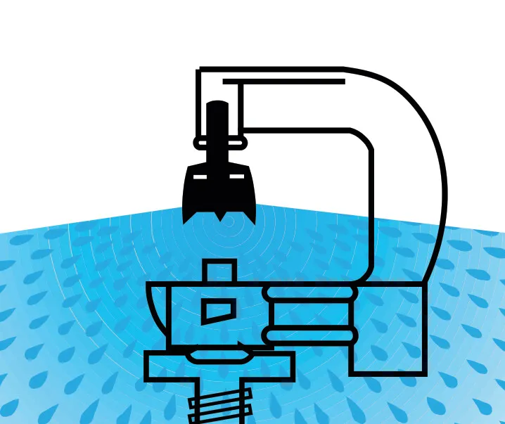 NaanDan Mikrospridare plast 3/8WW utvändig gänga 1,1 mm 360° röd type Hadar 7110, extra range spray insert
