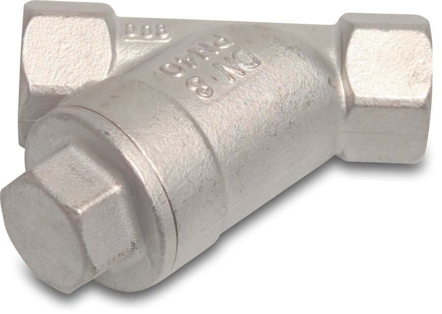 Profec In-line Filter stainless steel 316 3" female thread 16bar 1000micron stainless steel 316