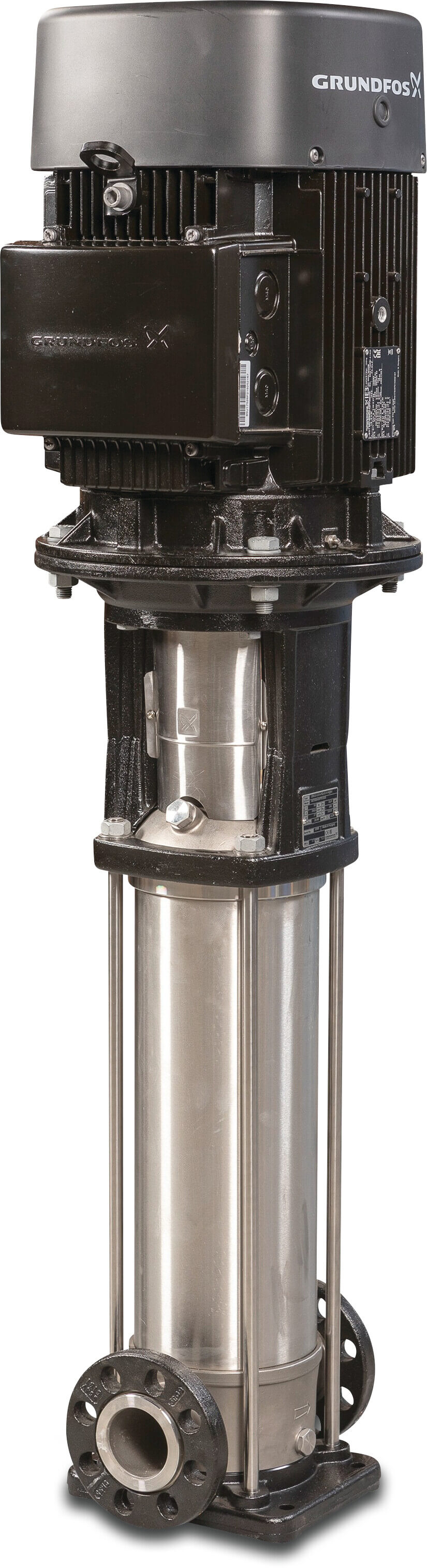 Grundfos Multi-stage centrifugal pump stainless steel DN35 DIN flange 3,15A 400VAC type CRI 1-25 A FGJ I V HQQV