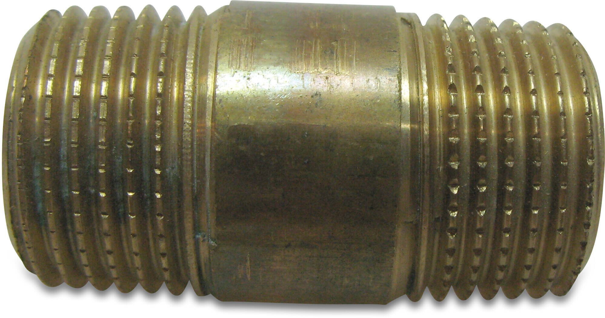 Nr. 23 Nippelrør bronze 1" udvendig gevind 25bar 150 mm