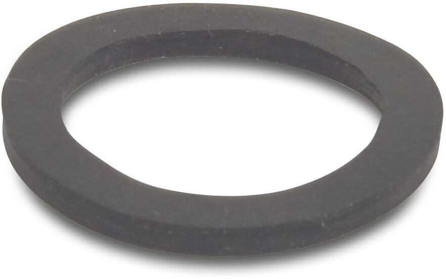 Flat seal rubber reinforced with nylon 1 1/4" black