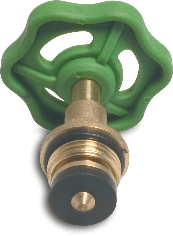 Globe valve top brass 1/2" male thread