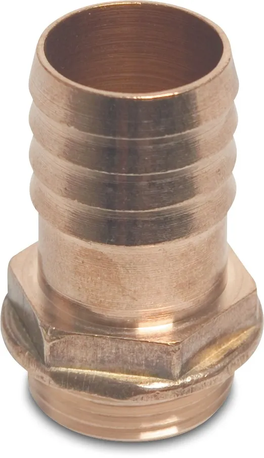 Profec Slangtule messing 1/4" x 10 mm buitendraad x slangtule 30bar