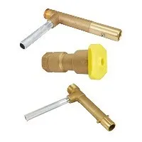 Brass riser valves