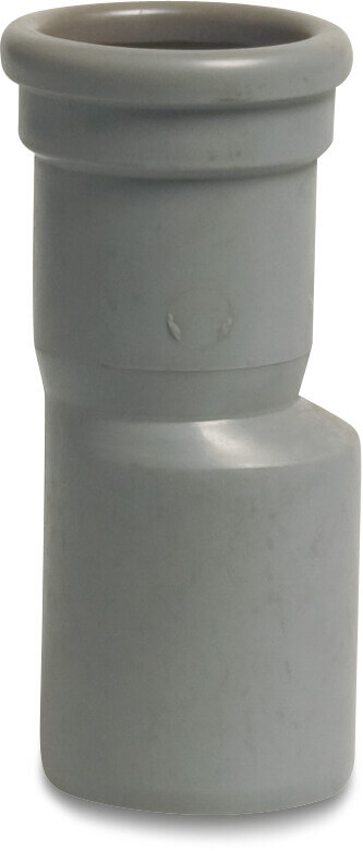 Drainage reducer bush PP 50 mm x 40 mm spigot x ring seal grey