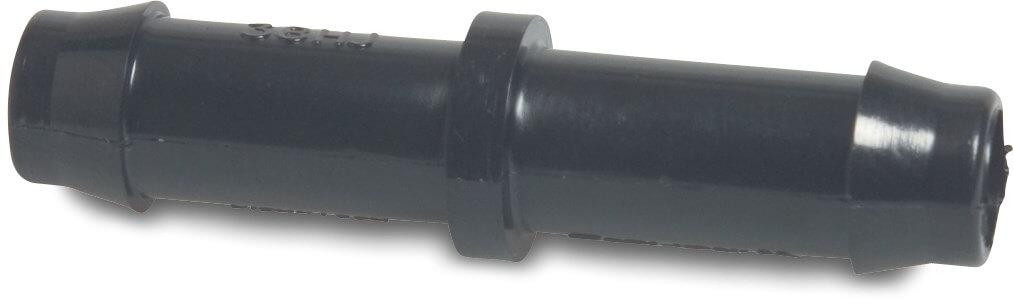Verbindingspijpje PA (nylon) 4 mm slangtule 10bar zwart type WF