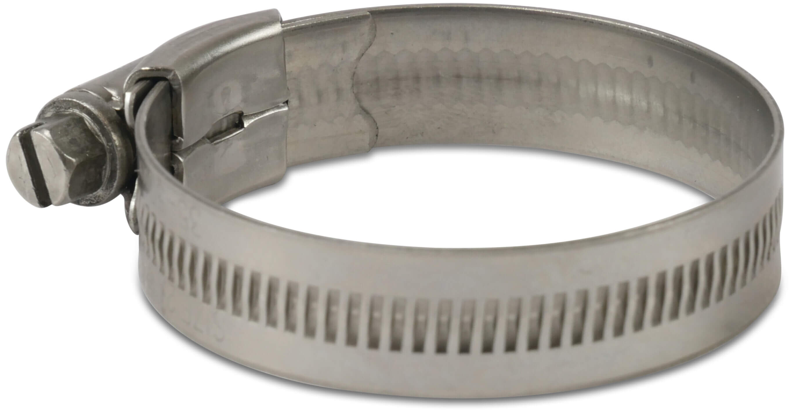 Profec Slangklämma med snäckskruv rostfritt stål 304 25 mm x 35 mm 7bar BS 5315 Lloyds type W4 Industry 13 mm